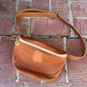 CLARE V FANNY PACK CAMEL